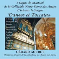 CD,aufgenommen in der Stiftskirche L'Isle sur la Sorgue